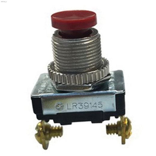 6A At 125VAC SP Nickel SPST Contact Push-Button Switch