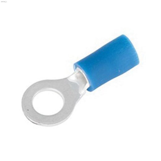 16-14 AWG Vinyl Insulated Blue Ring Terminal-15\/Pack