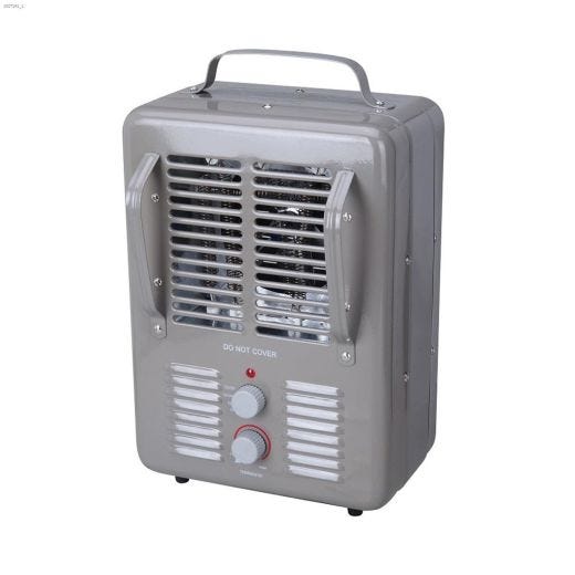 5100 Btu 1500 Watt Metal Utility Heater