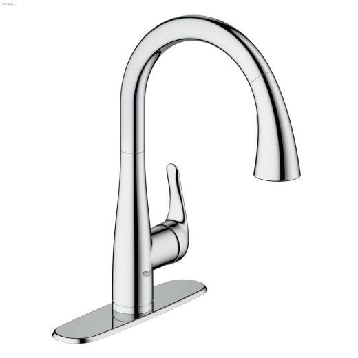 1-Handle Elberon Pull-Down Kitchen Faucet