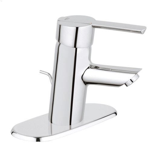 1-Handle Lever Feel Bathroom Sink Faucet