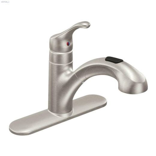 1-Handle Renzo Pull-Out Kitchen Faucet