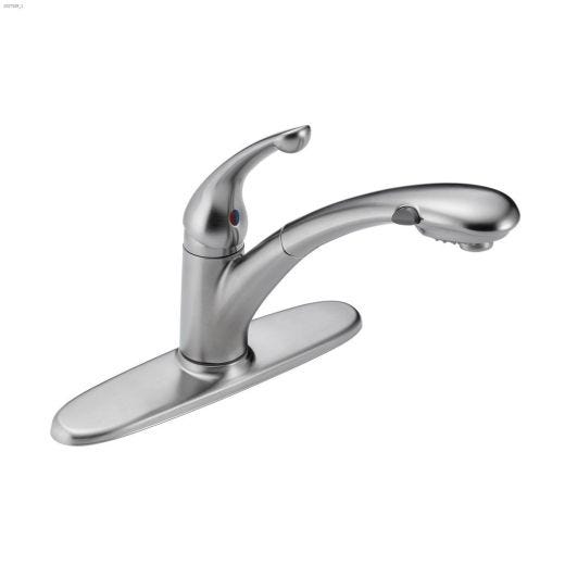 Lever Signature\u00ae Pull-Out Kitchen Faucet