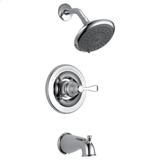 1-Handle Chrome Lever Porter\u00ae Tub & Shower Trim