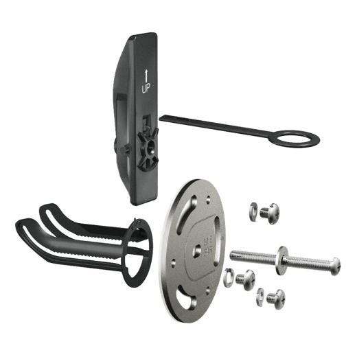 Chrome Stainless Steel SecureMount Anchors