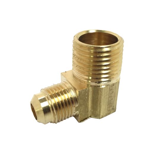 3/8" x 1/4" Brass 45 Degree Elbow