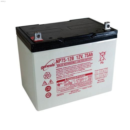 40 Amp-Hour Pump\/Sump Battery