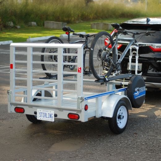 Stirling 4' x 6' Galvanized Utility Trailer
