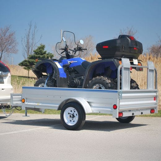 Stirling 5' x 7' Galvanized Utility Trailer