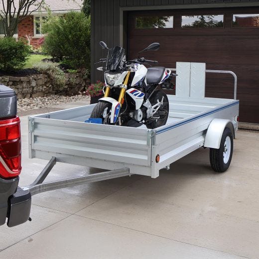 Stirling 5' x 10' Galvanized Utility Trailer