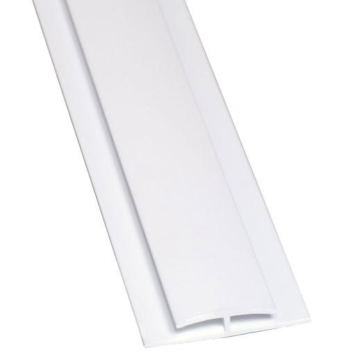 White Divider Bar For FRP 96 Inch Wall Panels