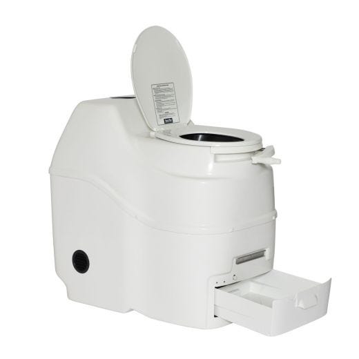 Toilette à compostage non électrique haute capacité Excel