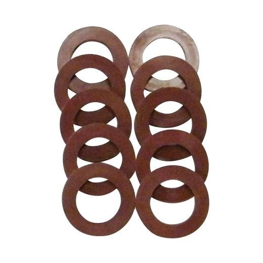 1/2" Rubber Hose Washers-10/Pack