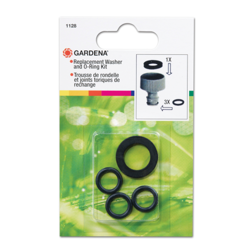 Gardena Tap Washer and "O" Ring Set