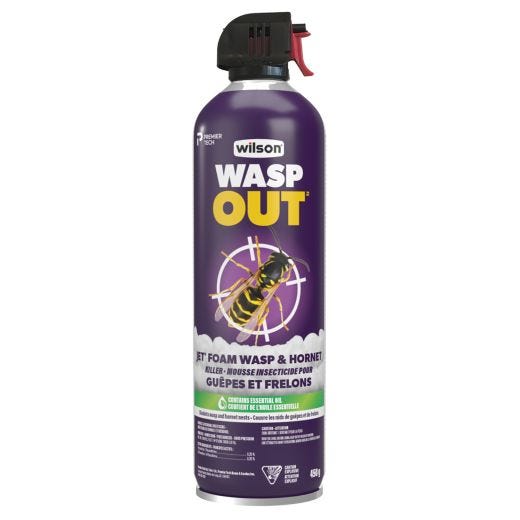 One-Shot Jet Foam Wasp and Hornet Spray