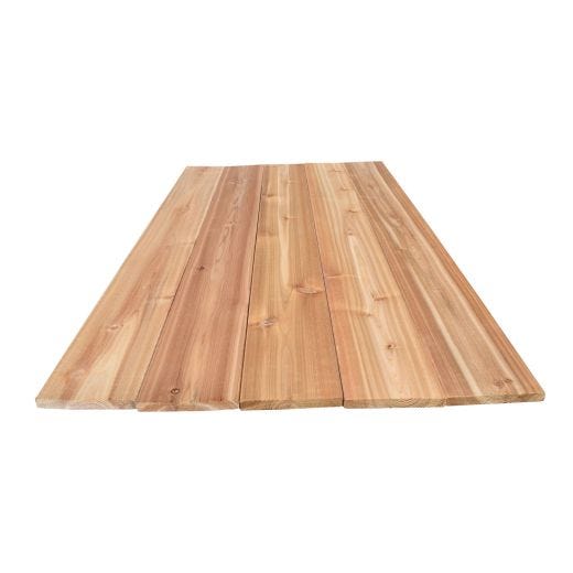 1 x 6 x 6' Western Red Cedar Fence Board