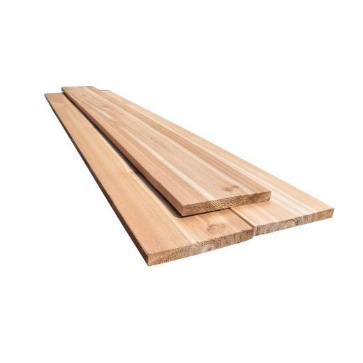 1 x 6 x 6' Western Red Cedar Fence Board