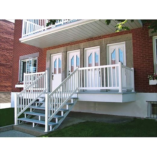 96" x 36" Vision Stair Railing