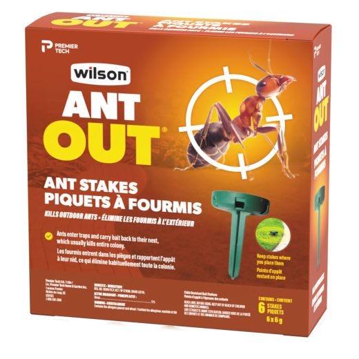 Outdoor Ant Stakes