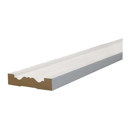 3/4" x 3-7/16" x 16' Primed MDF Casing