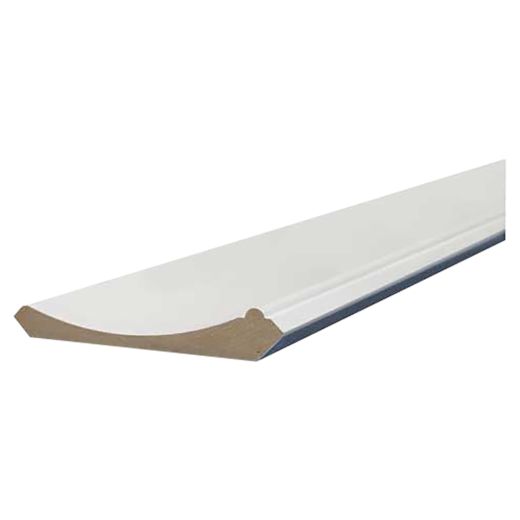 1" x 5-15/16" x 16' Primed MDF Crown Moulding