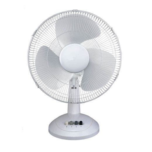 12" Oscillating Desk Fan