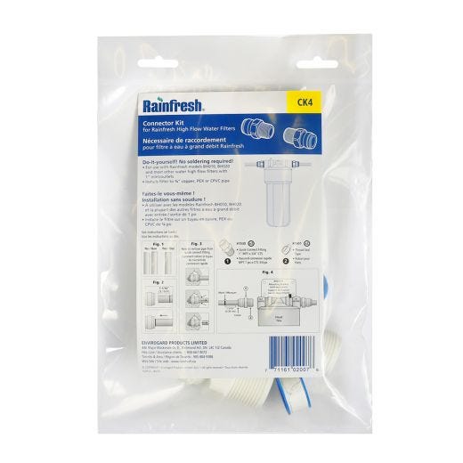 1" Solderless Water Filter Connector Kit