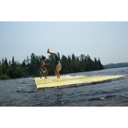 Radeau Flottant Géant en Mousse 6' x 18'