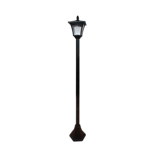 Solar Lamp Post - Black