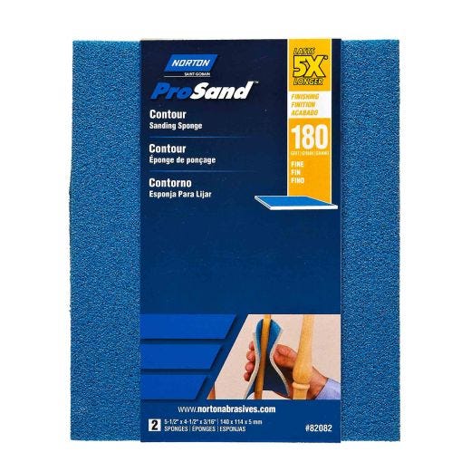 Prosand Contour Sanding Sponge 120grit-2/Pack