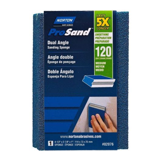 Prosand Dual Angle Sanding Sponge 120grit