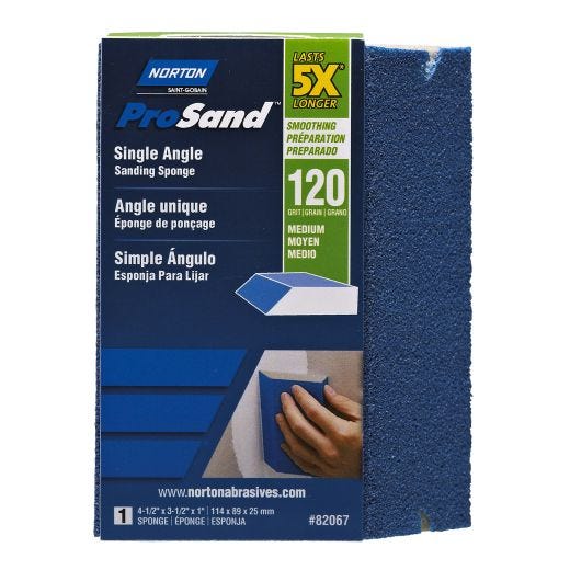 Prosand Single Angle Sanding Sponge 120grit