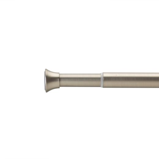 36" - 54" Chroma Nickel Tension Drapery Rod