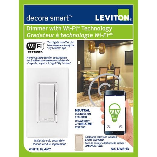 Decora Smart Dimmer With Wi-fi Technology
