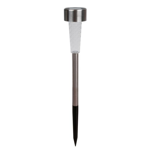 Solar Stake Light With Plastic Lens 3 Pack