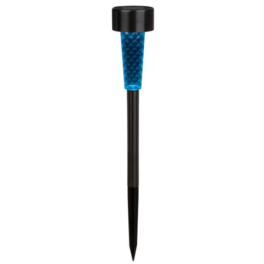 Solar Stake Light With Plastic Lens 3 Pack