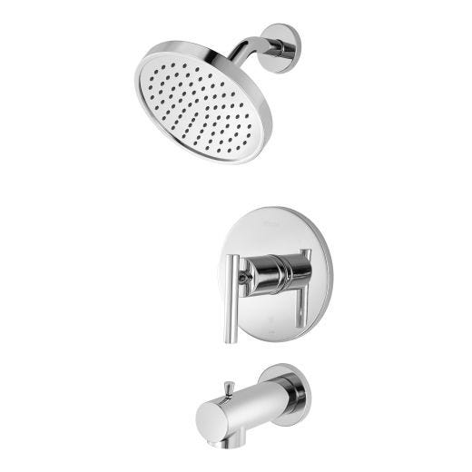 Fullerton Single Handle Tub & Shower Chrome Faucet