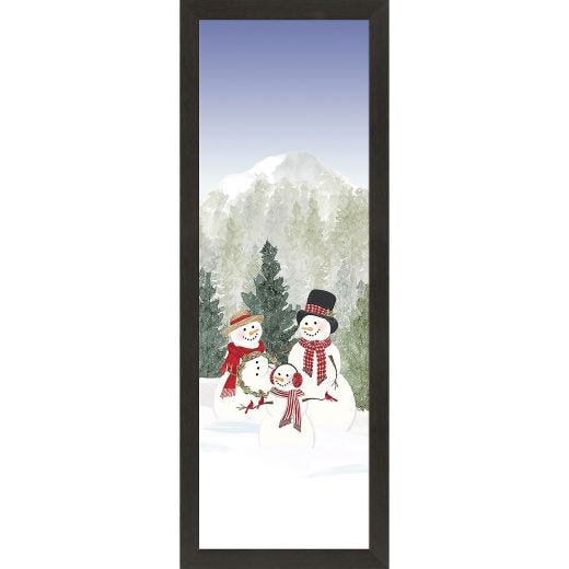 16 x 40 Framed Christmas Print