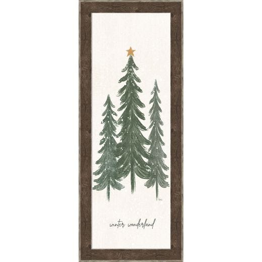 16 x 40 Framed Christmas Print
