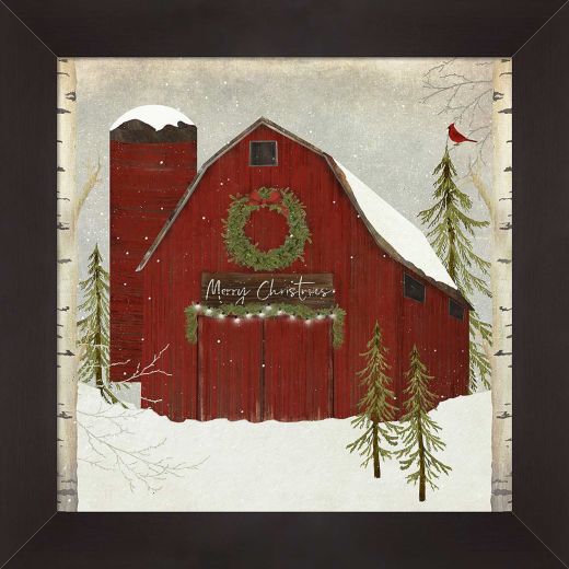 20 x 20 Framed Christmas Print