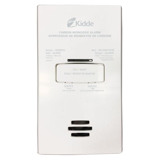 Carbon Monoxide Alarm Plug In with Battery Backup