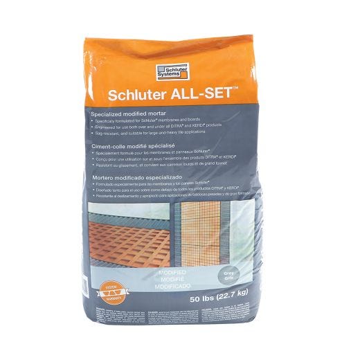 Schluter All-Set 50 Lbs Grey
