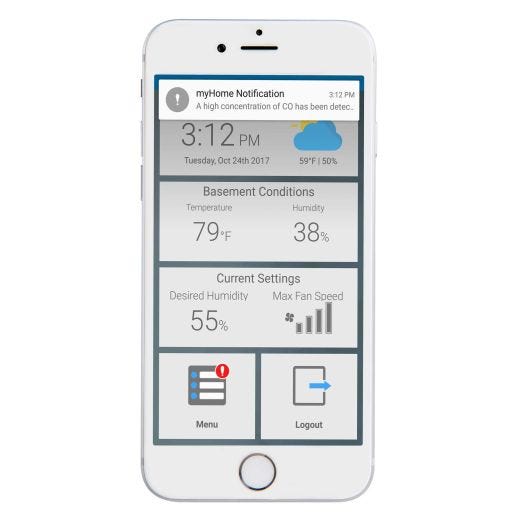 HCS Humidex Basement Control and Wifi System