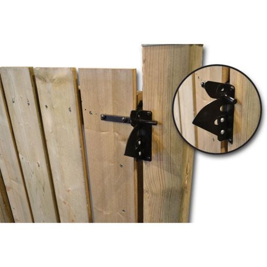 Self-leveling Gate Latch