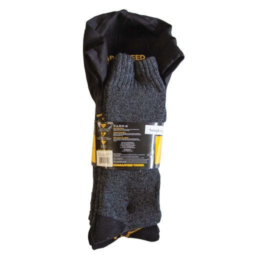 Everyday Cotton Work Socks with Baseball Cap