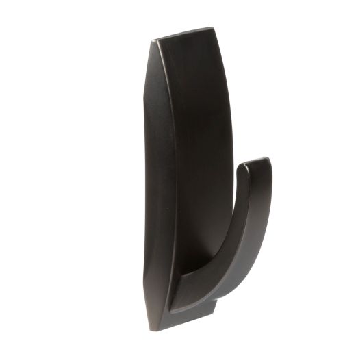 Command™ Large Modern Reflections Metal Hook, Brushed Nickel