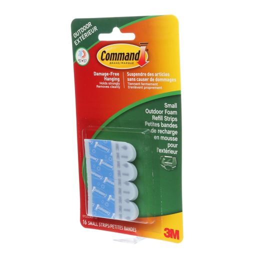Command™ Small Outdoor Foam Refill Strips