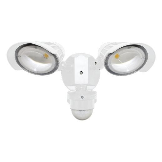 LED Motion Sensor 2 Heads 23W/5000K/2400L