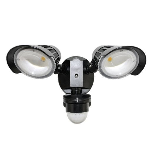 LED Motion Sensor 2 Heads 23W/5000K/2400L