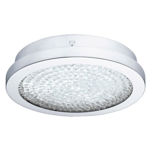 Arezzo Led 11" Crystal Chrome Flushmount
